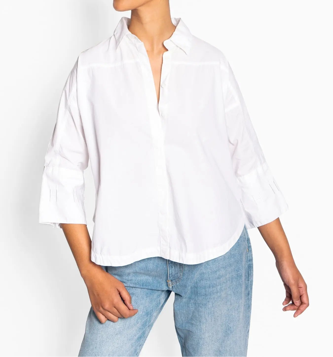 HÈST 1010190509 Arya LOGO shirt white