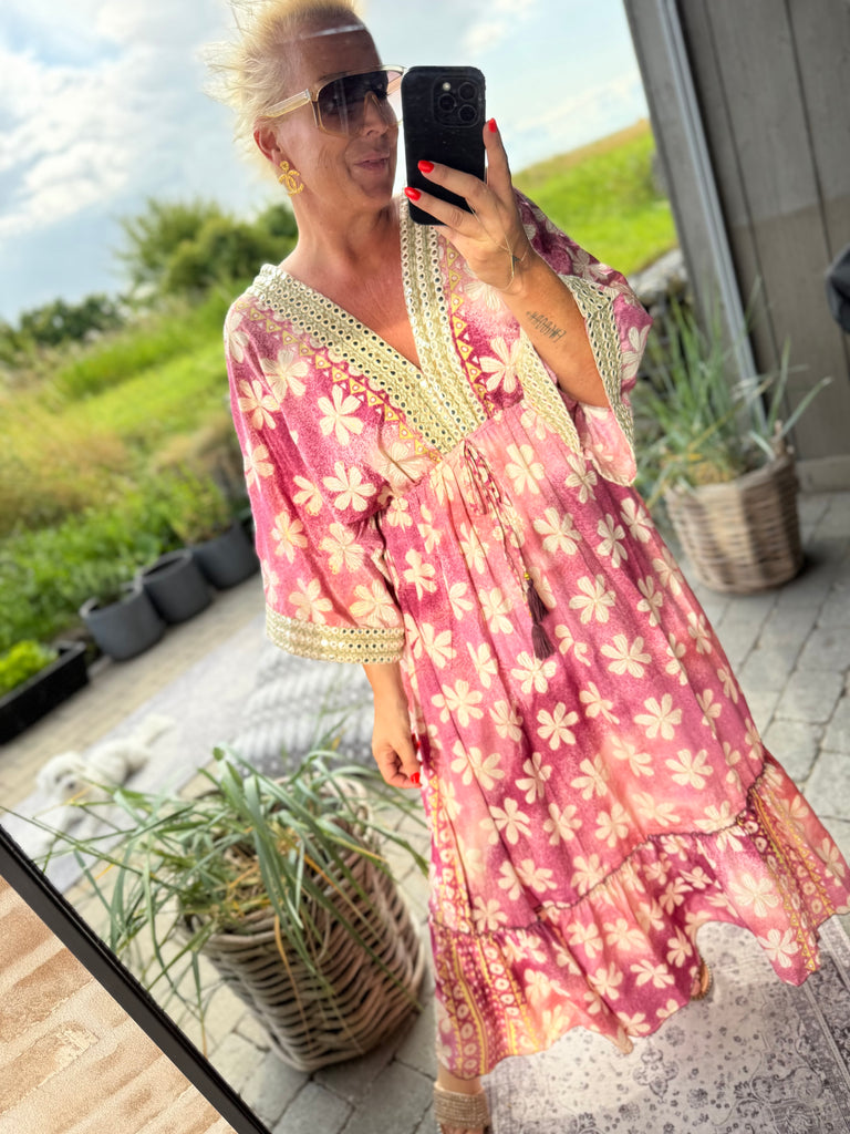 Boho Love B1260 Boho kjole purple