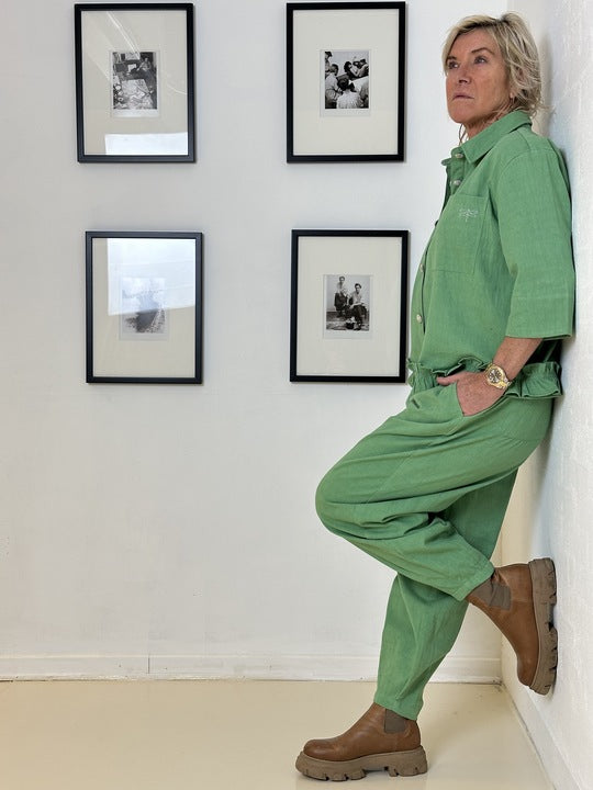 Gaspar 2510339 Vigo canvas shirt pistachio