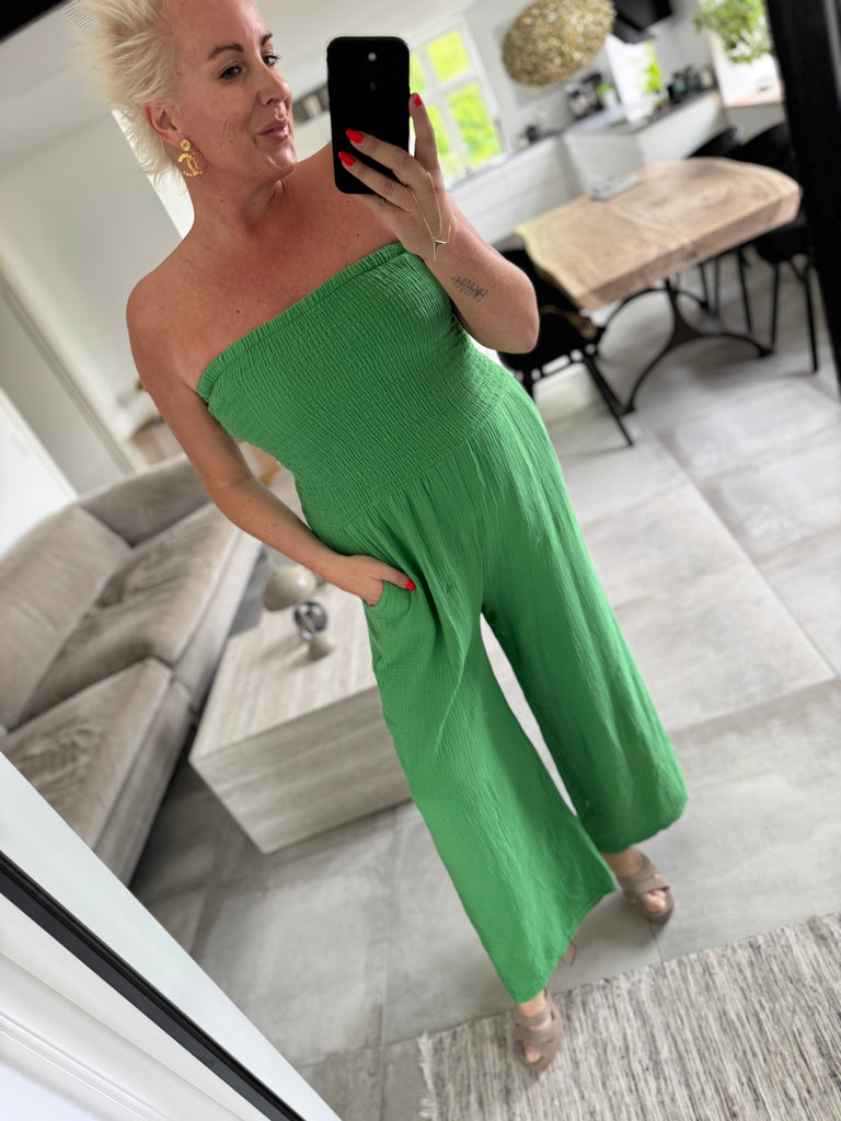 By Engbork Bali jumpsuit grass