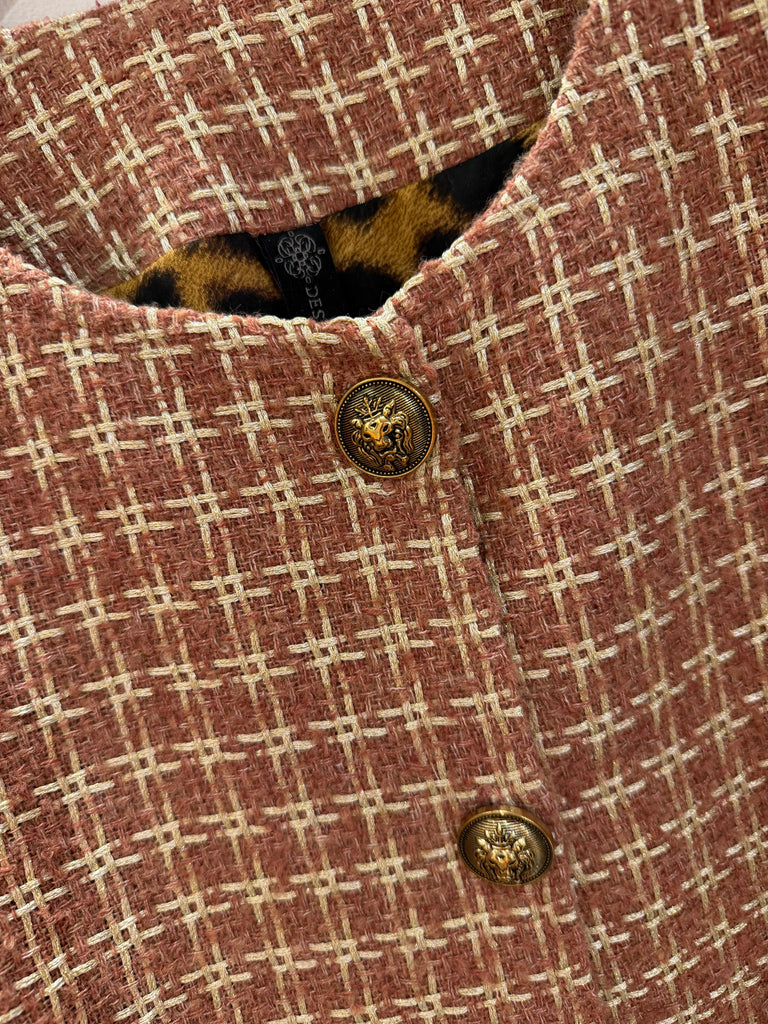 Design By Laerke Alberte kort jakke rust