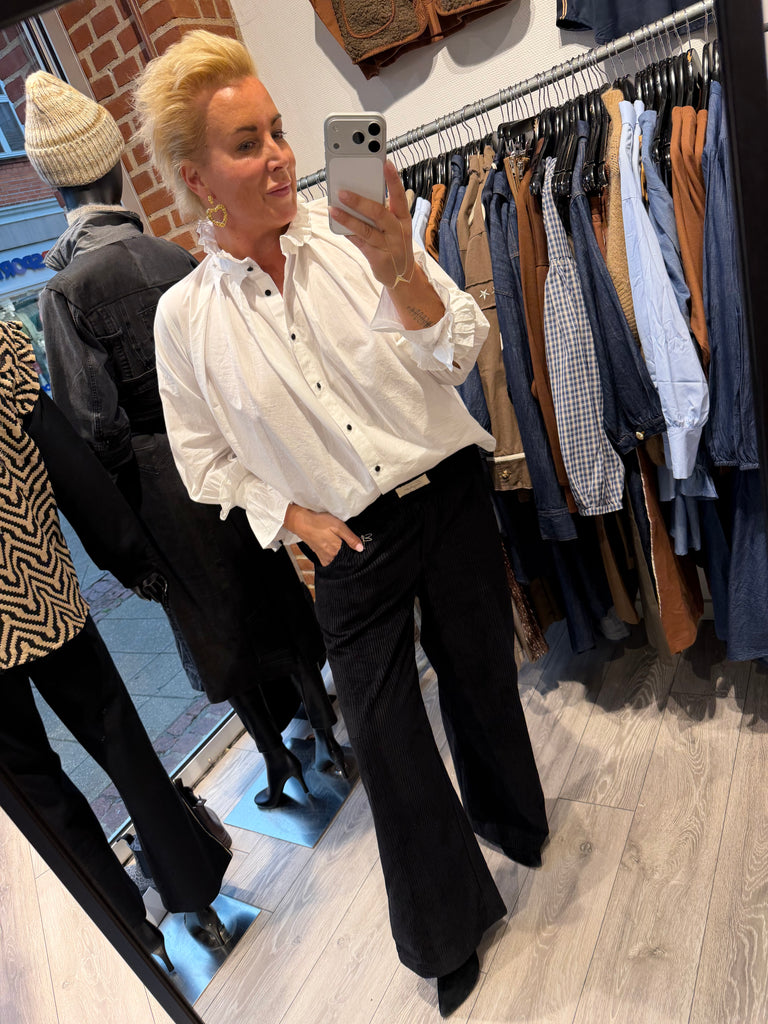 Gaspar 2510904 Honolulu corduroy pants black