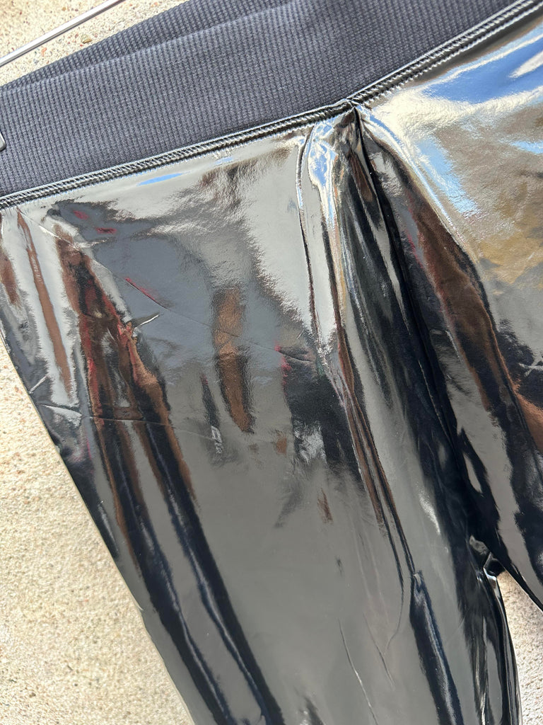 By Engbork You & Me PU leggins Black