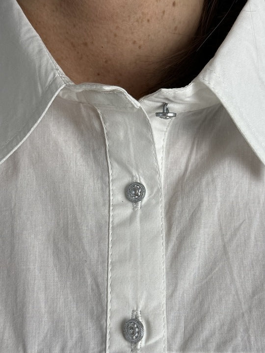 Gaspar 2601312 Oslo poplin shirt white