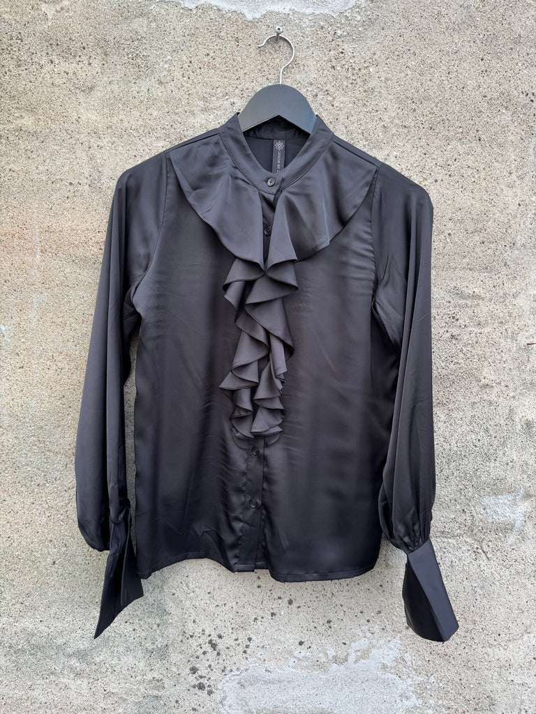 Design By Laerke Princess deluxe shirt black