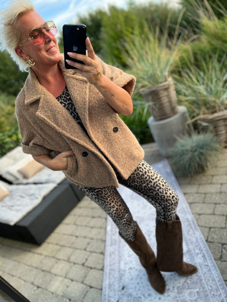 Duffy 94-63356 long boots brown