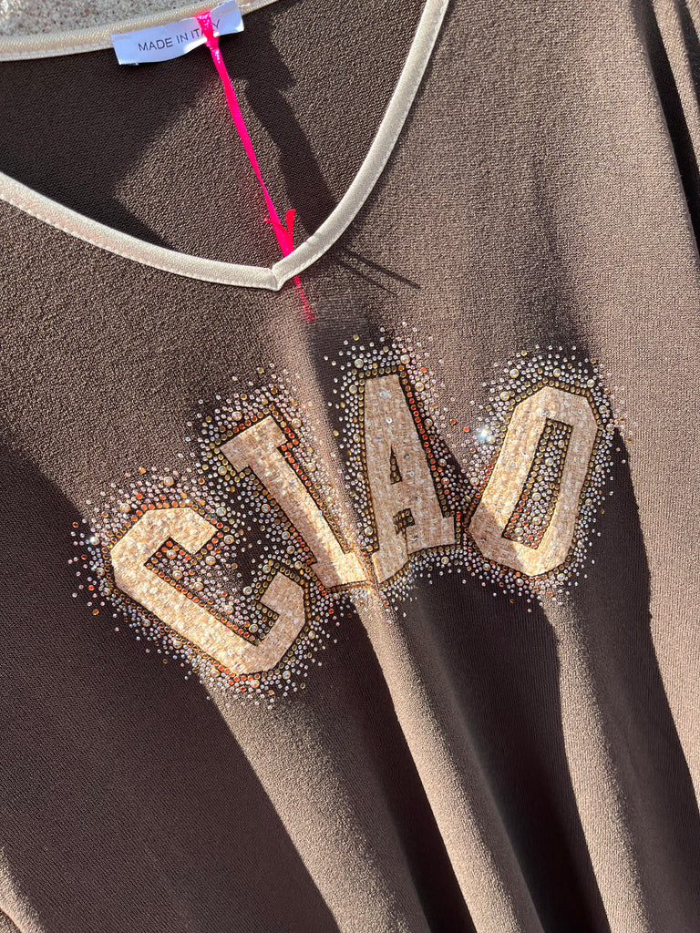 By Engbork CIAO bluse chokolade