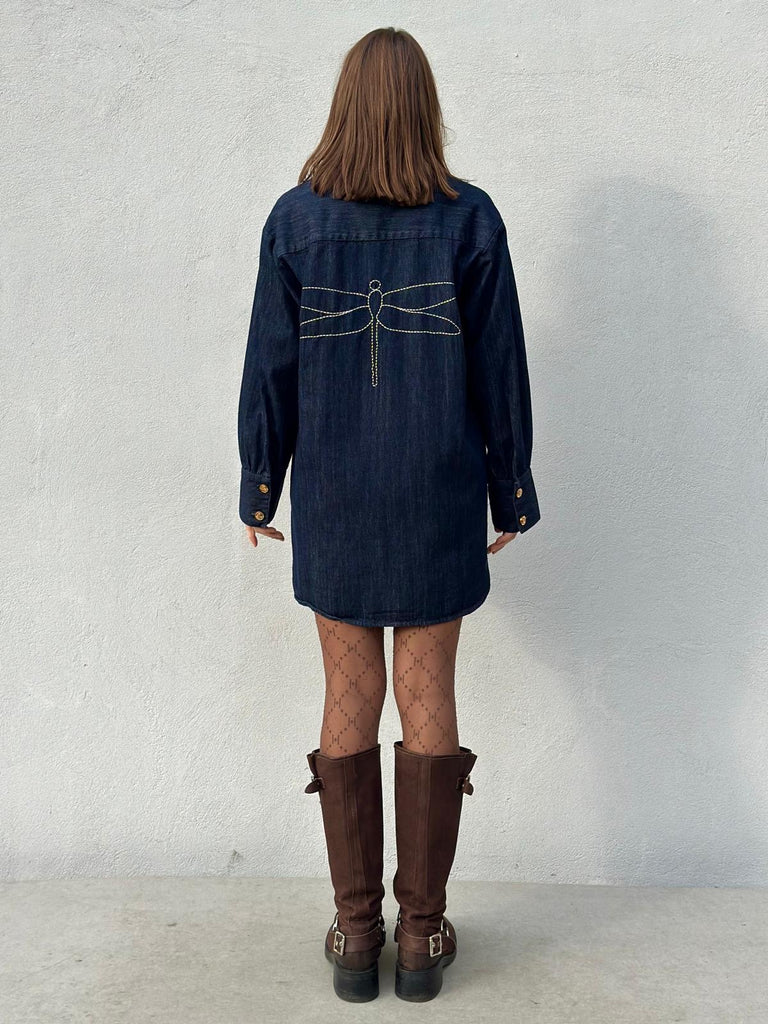 Gaspar 2510317 Stockholm denim shirt blue