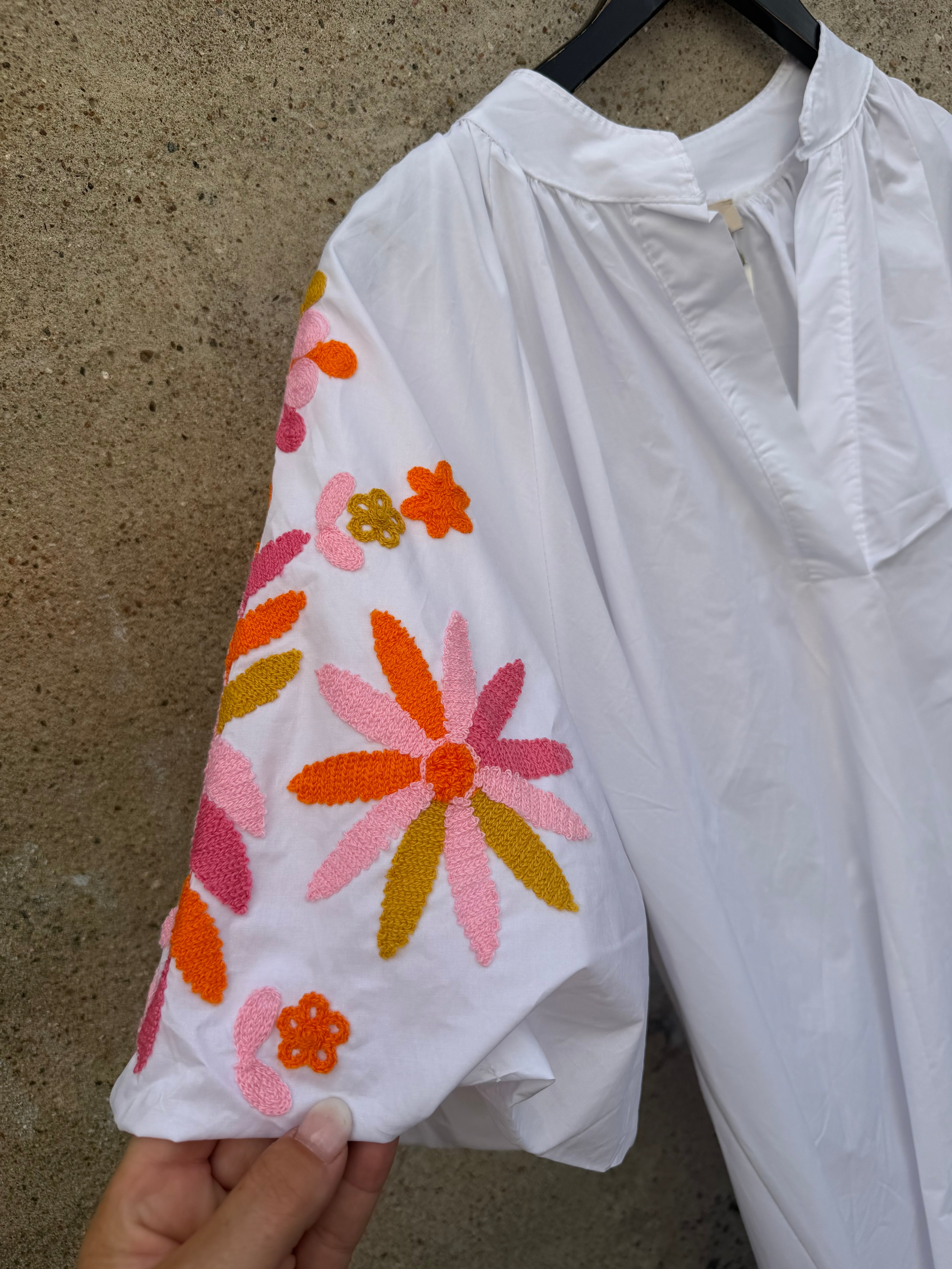 LECOCO 35240 Ingrid dress white