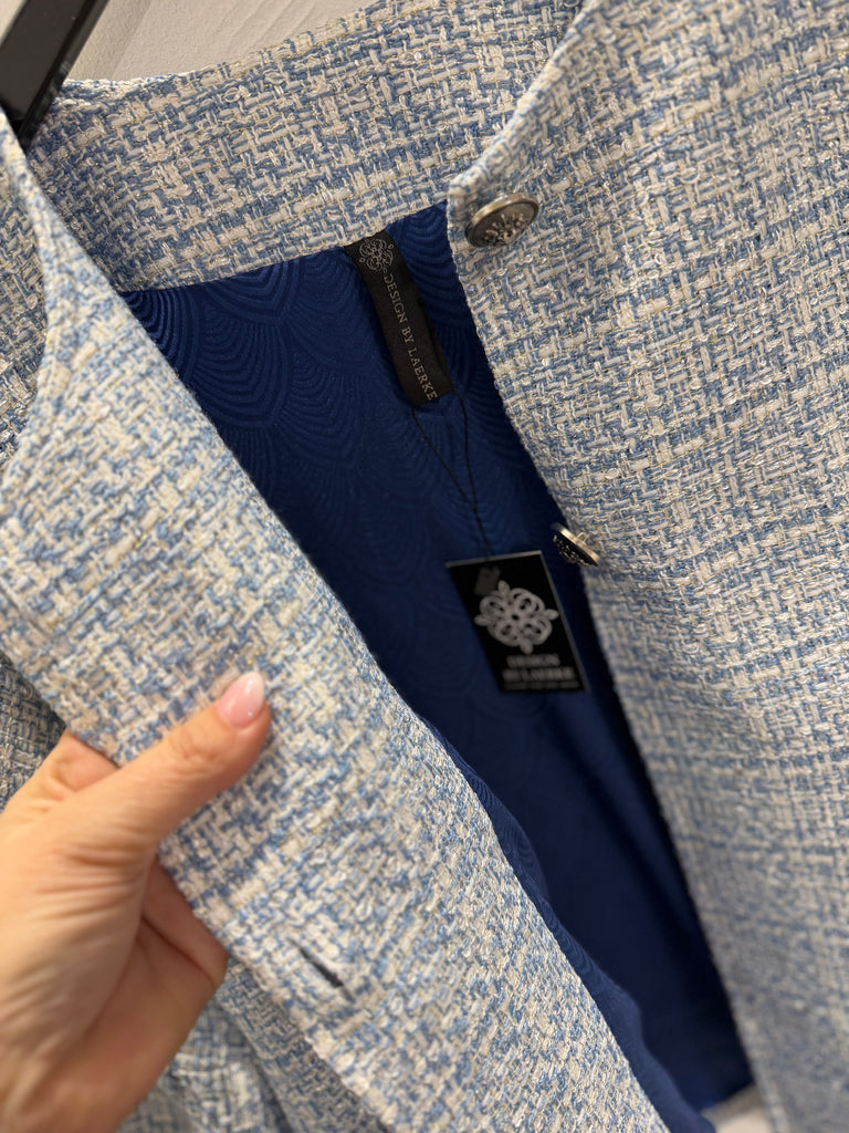 Design By Laerke Alberte kort jakke sky