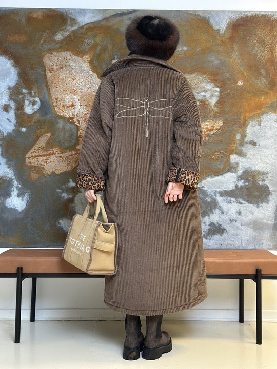 Gaspar 2510500 Champagne winter coat