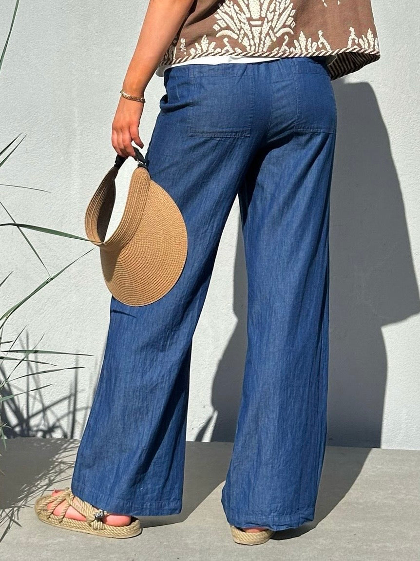 Gaspar 2501931 Honolulu bukser sporty denim