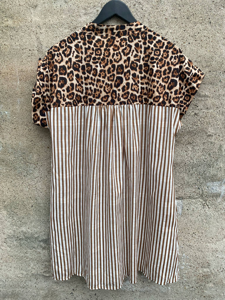 By Engbork Palm leo dress