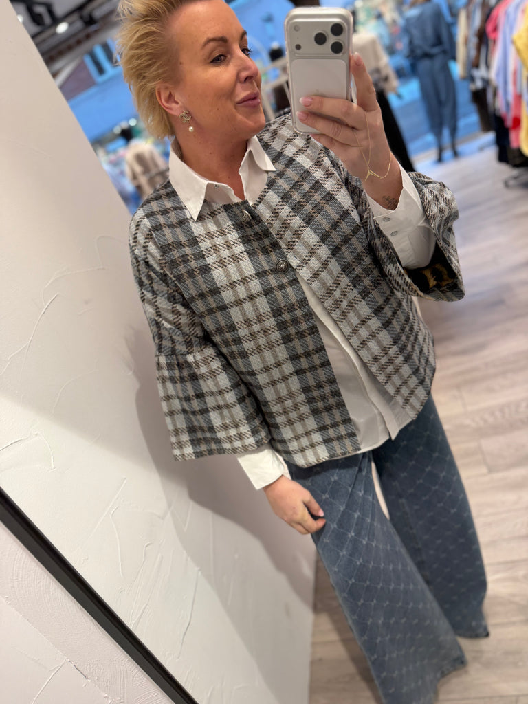 Design By Laerke Alberte kort jakke wowen