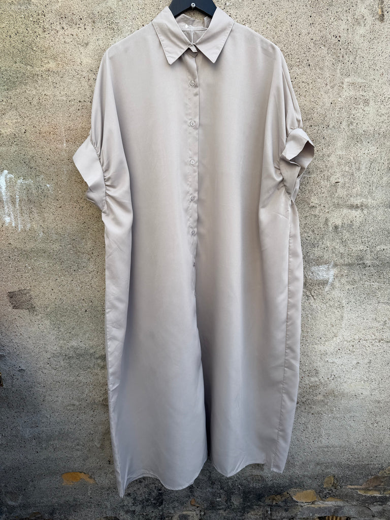 By Engbork Belle 9905 kjole lang sand