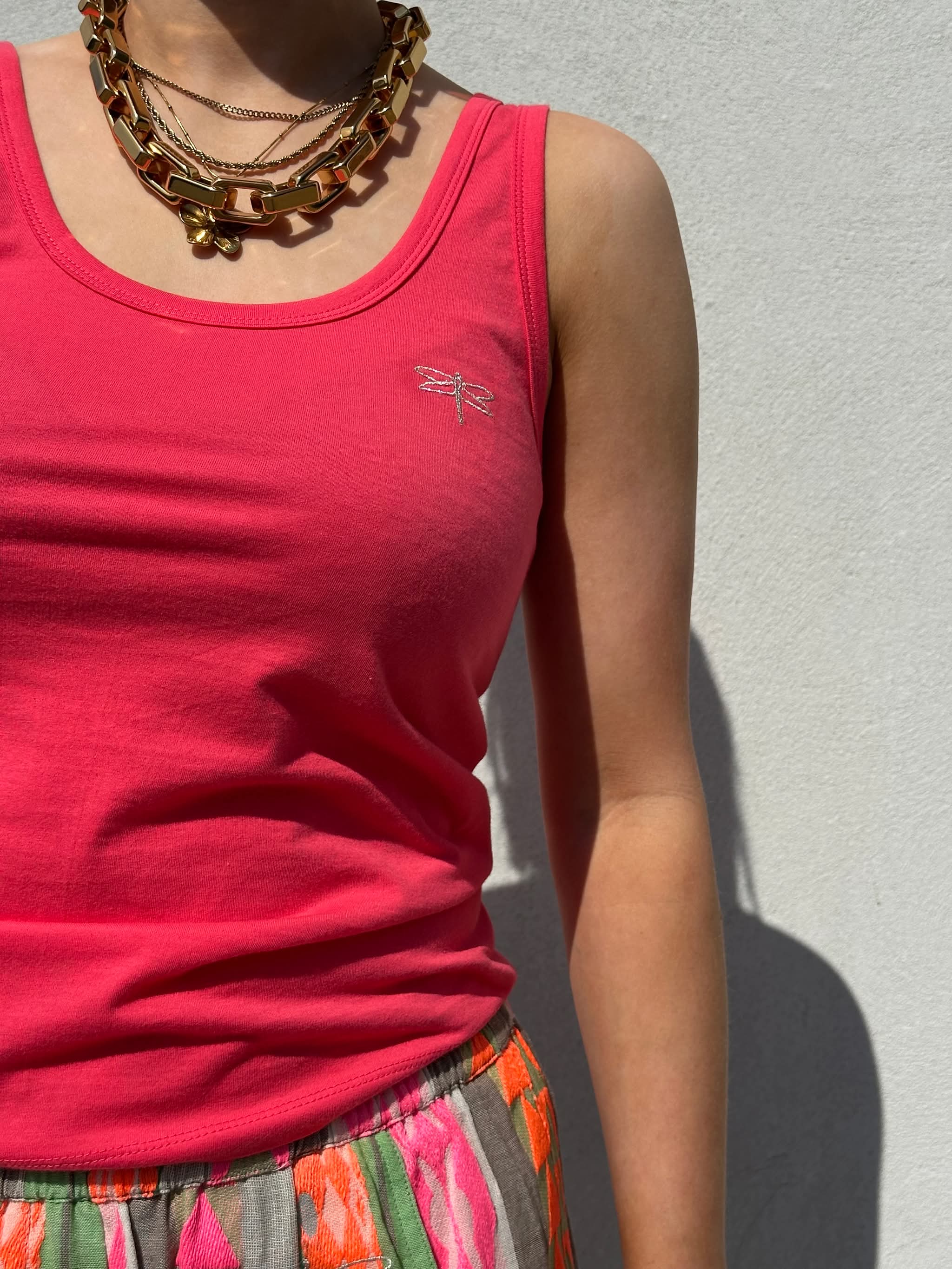 Gaspar 2601301 Osaka tanktop pink
