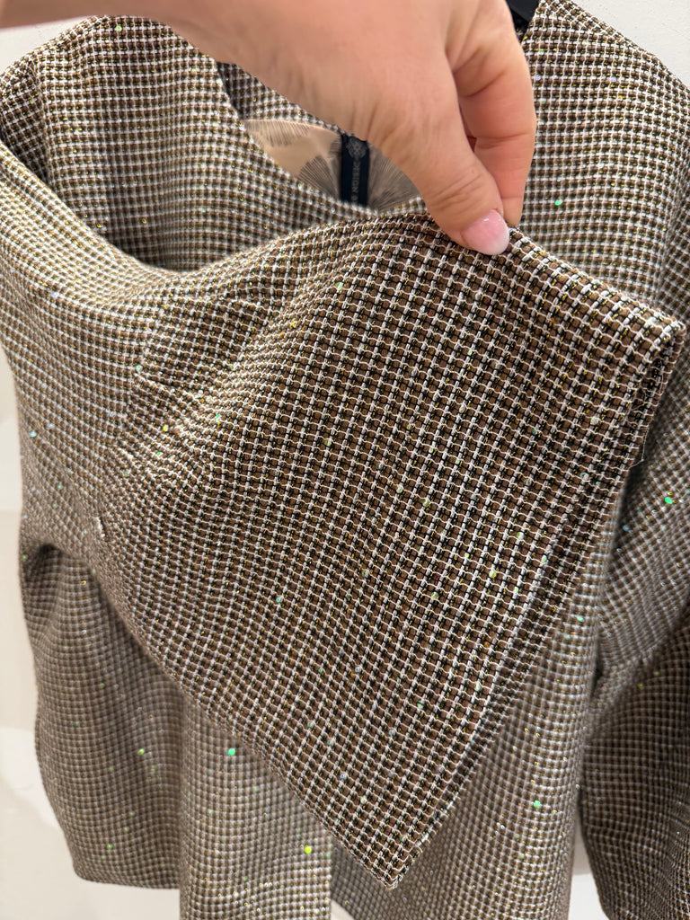 Design By Laerke Alberte kort jakke sequins