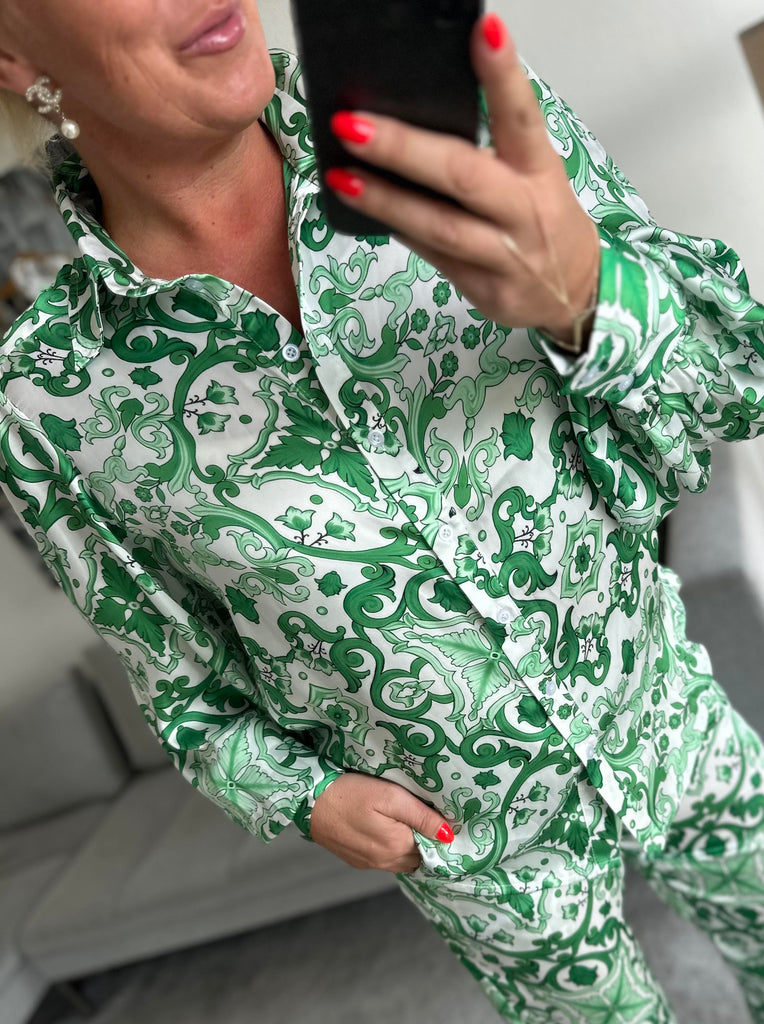 Design By Laerke skjorte green garden