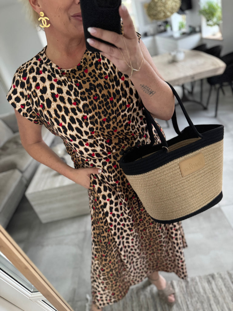 Liberte 9582 Alma loose skirt red heart