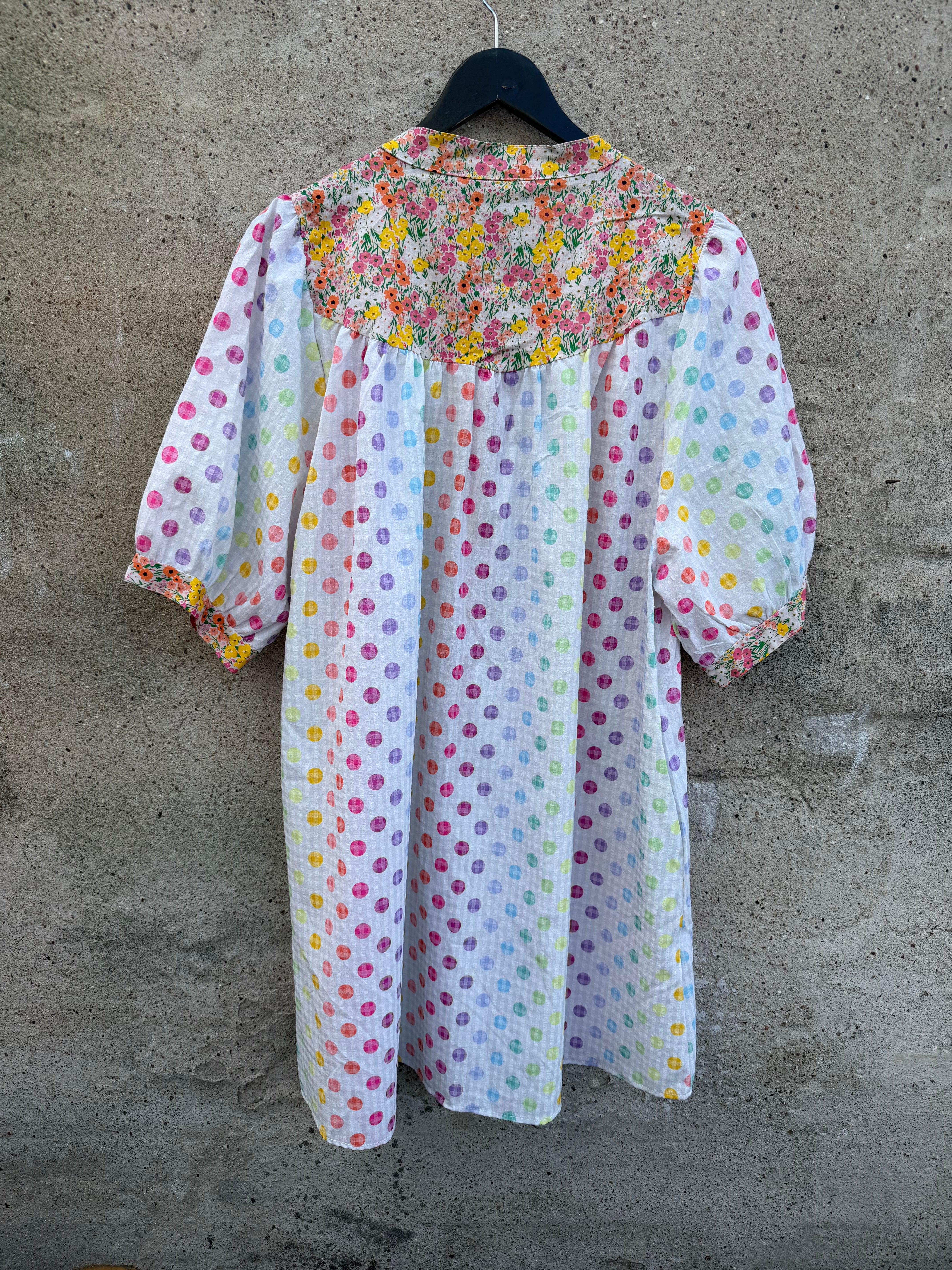 Boho Love B1379 tunic dots multi