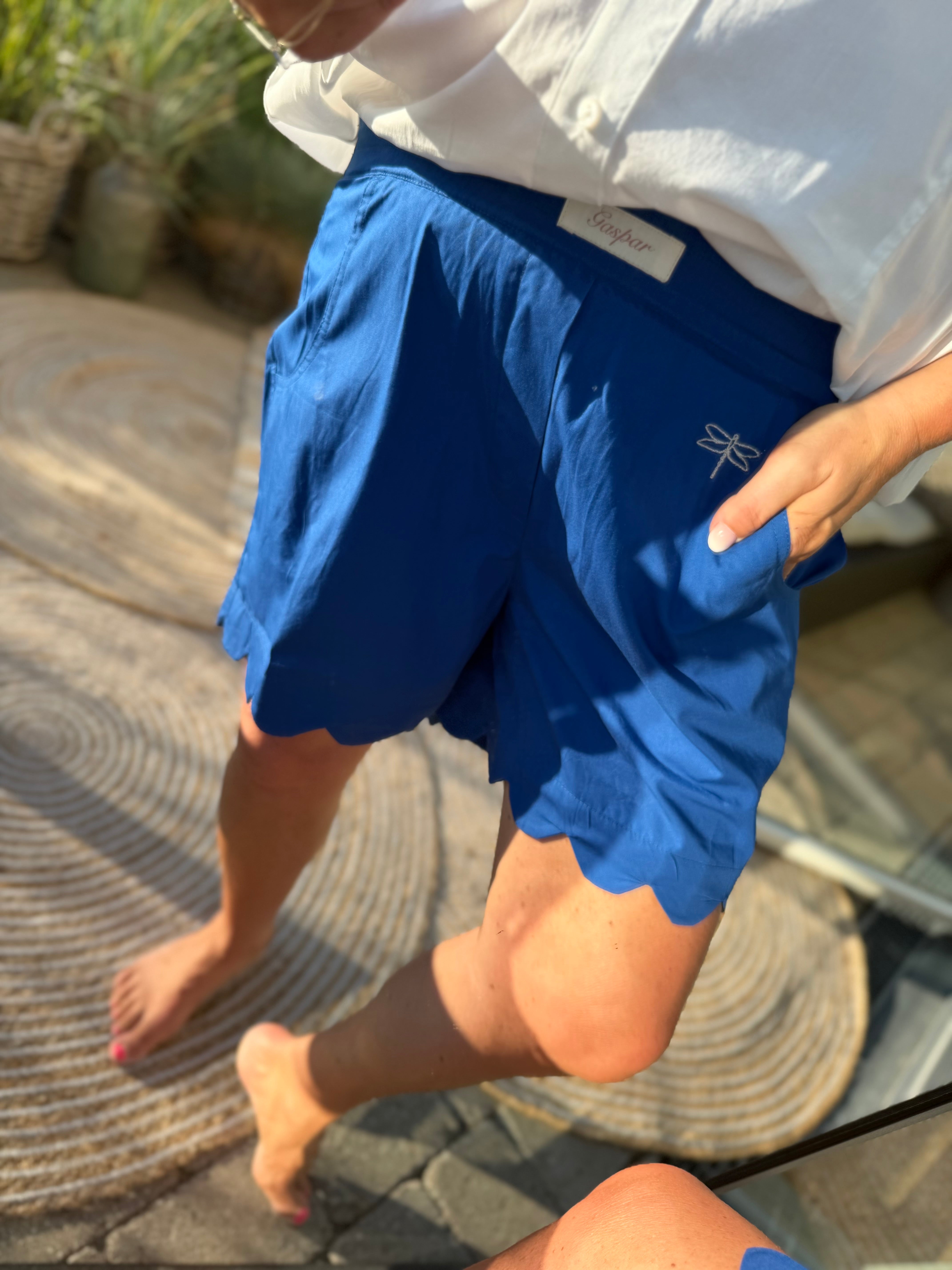 Gaspar 2601904 Honolulu shorts poplin royal