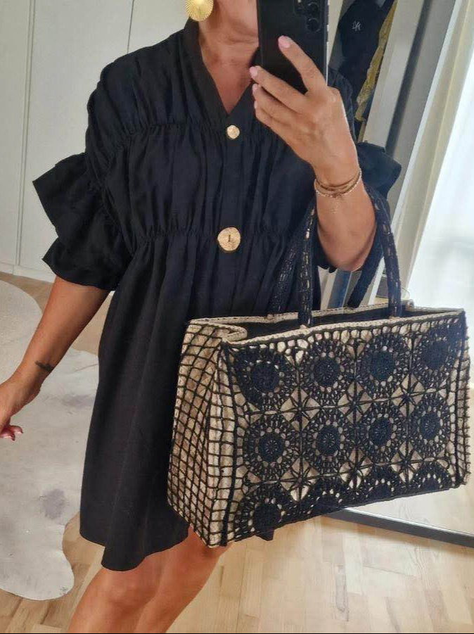 By Engbork Koko 9523 kjole kort black