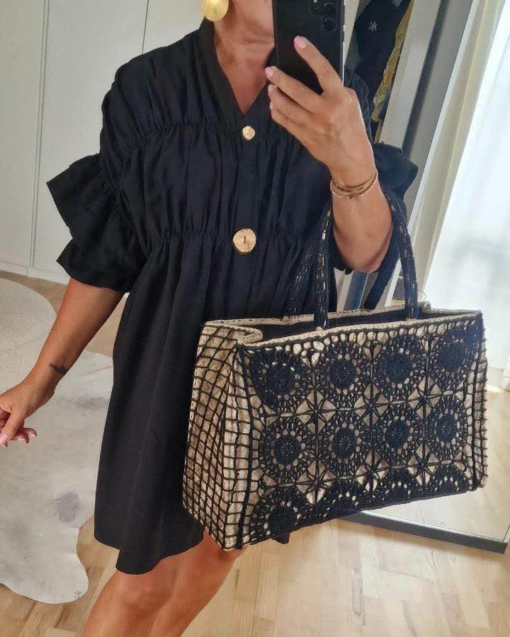 By Engbork Koko 9523 kjole kort black