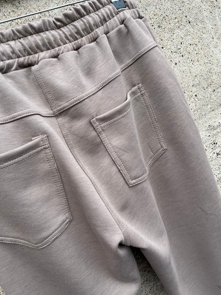 By Engbork heart pants taupe