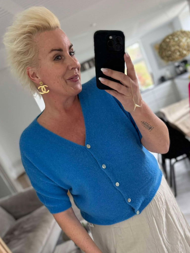 By Engbork Poppy cardigan ocean