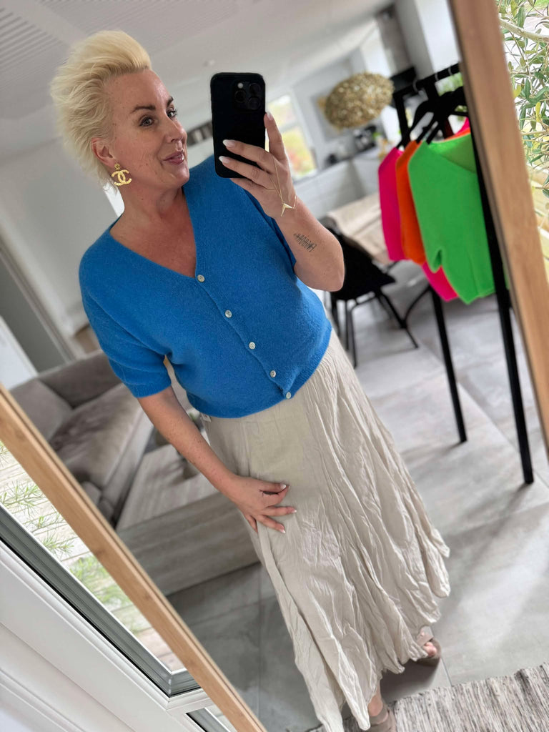 By Engbork Poppy cardigan ocean