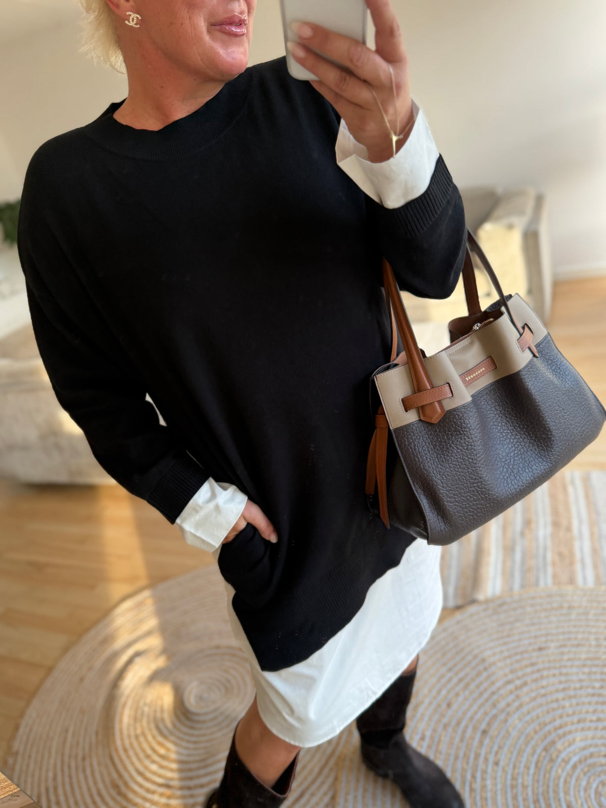 Costamani 2608606 Dagmar shirt dress black