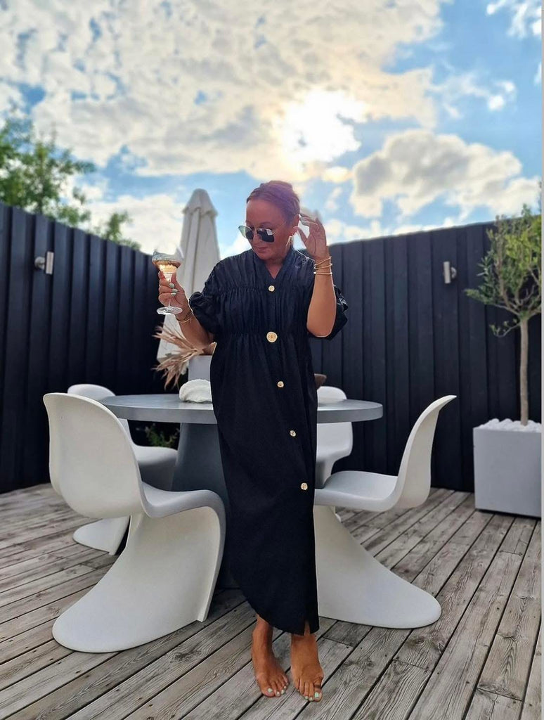 By Engbork Koko 9519 kjole lang black