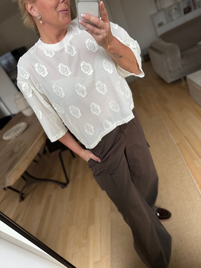 Love & Divine love1481 shirt blond cream