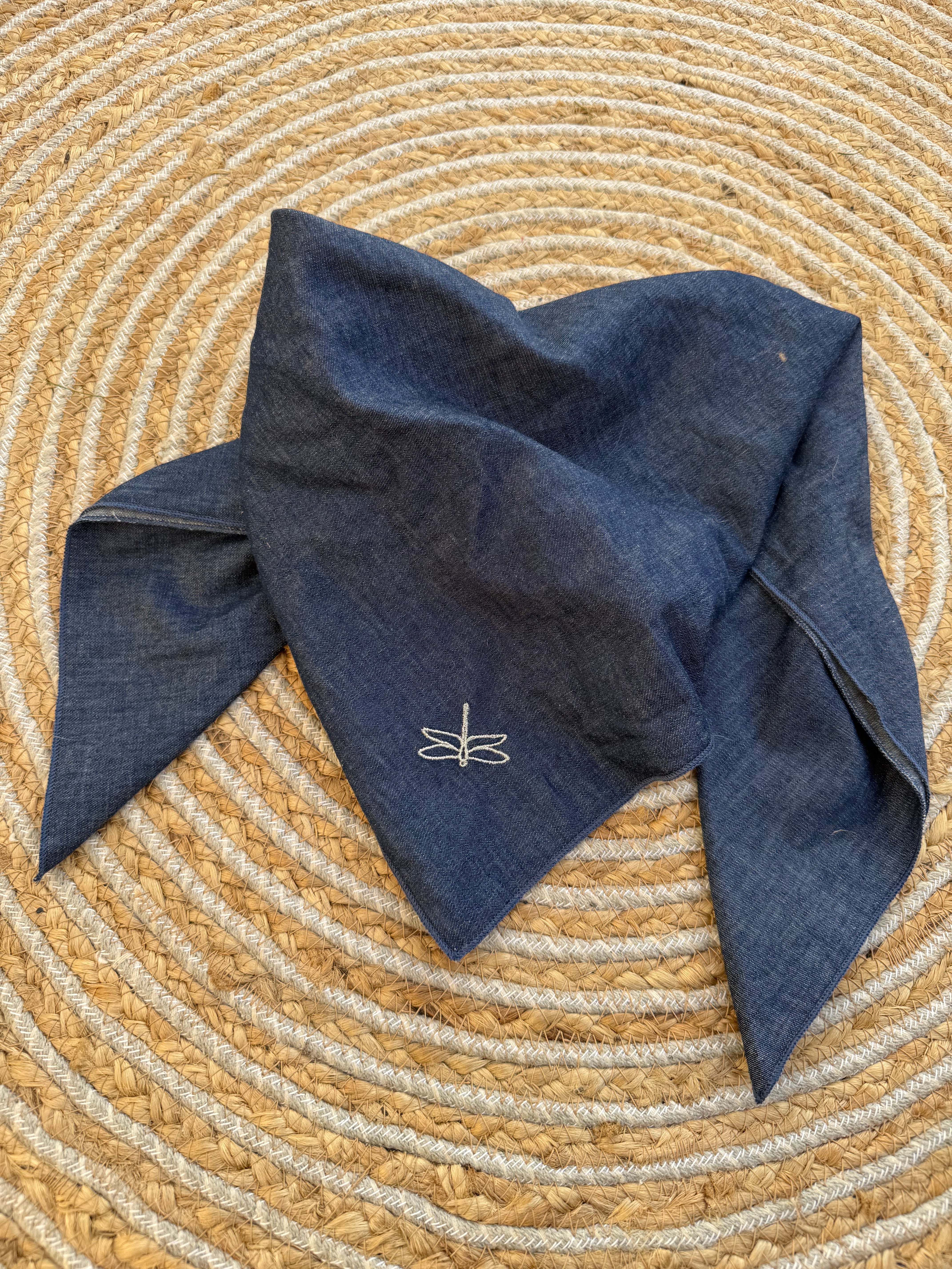Gaspar 2607100 Roma scarf denim