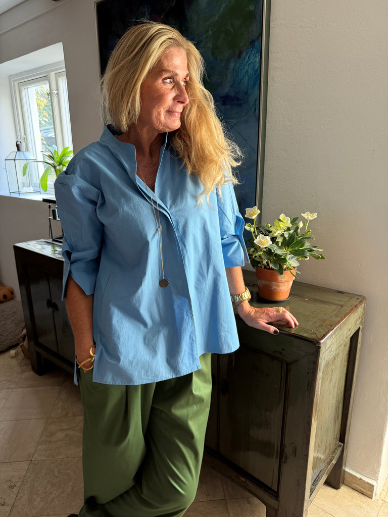 WAUW Luna shirt shoot for the stars blue