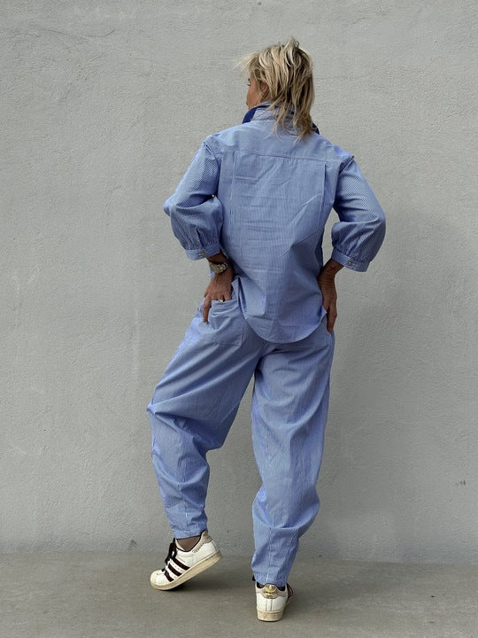 Gaspar 2601909 Colorado pants stripe blue
