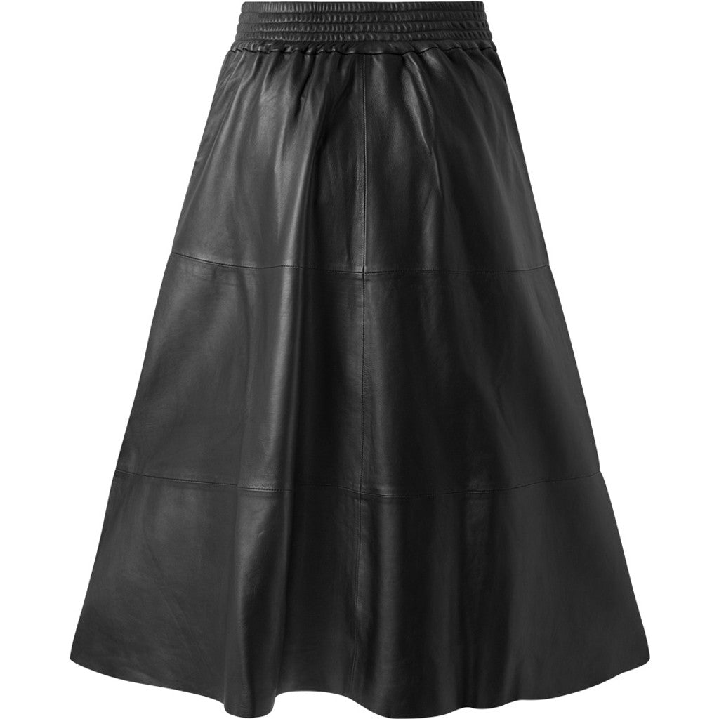 Depeche 50648 Evelyn skirt leather black