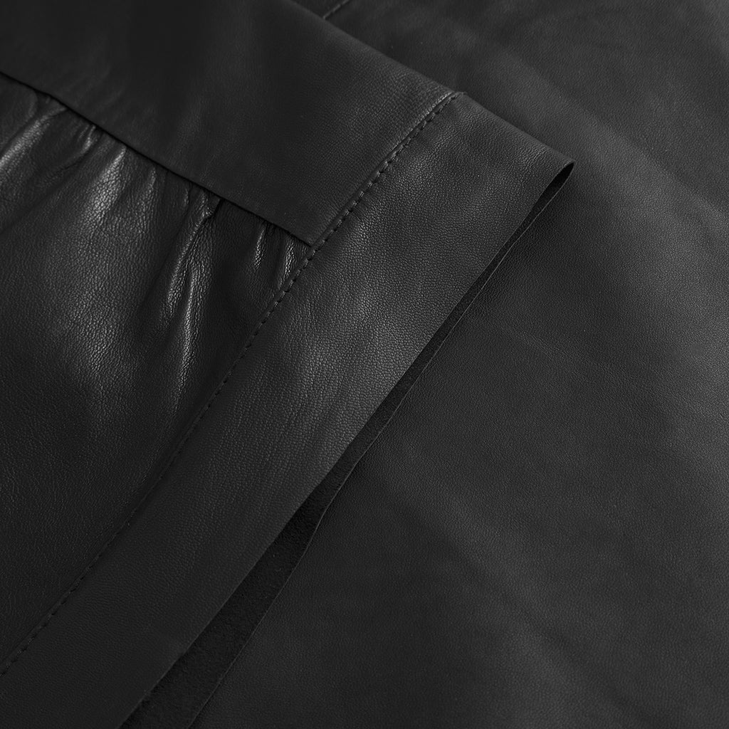 Depeche 51224 Mary dress leather black