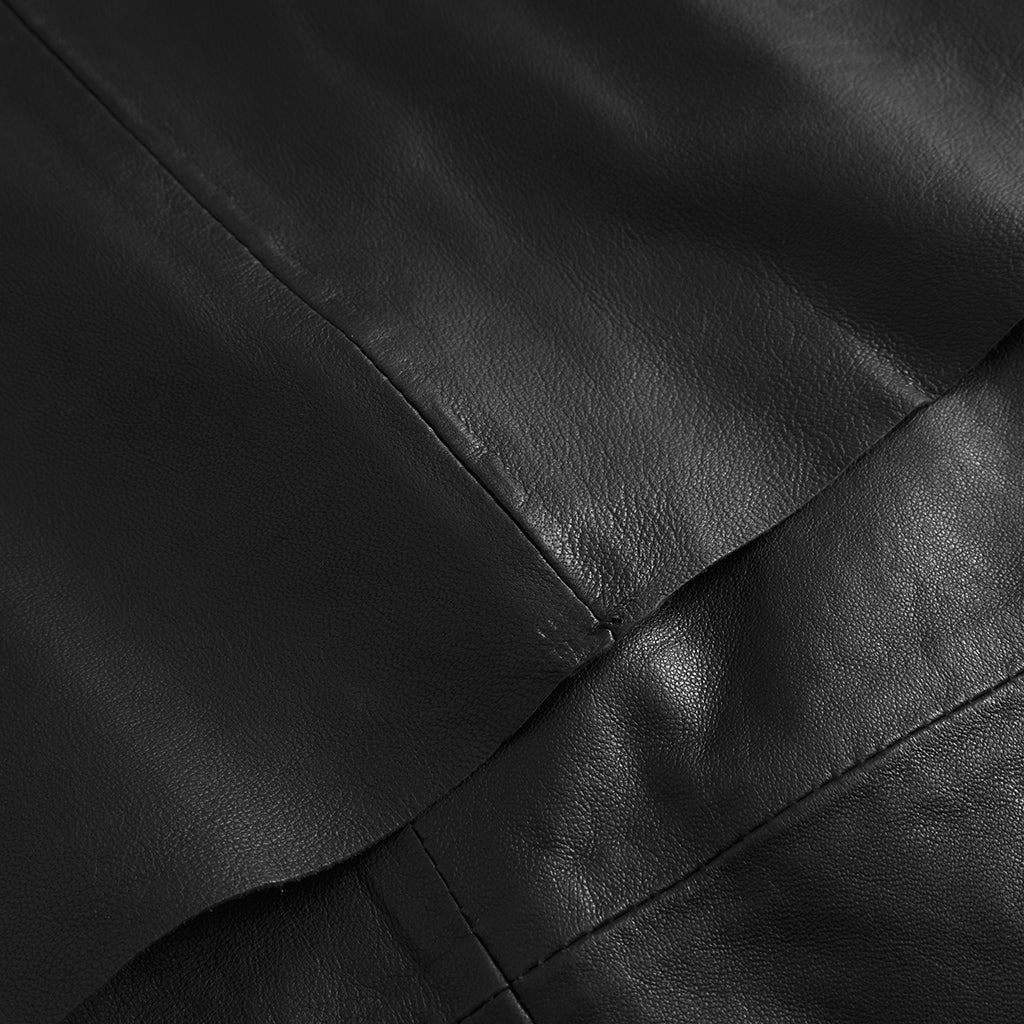 Depeche 51224 Mary dress leather black