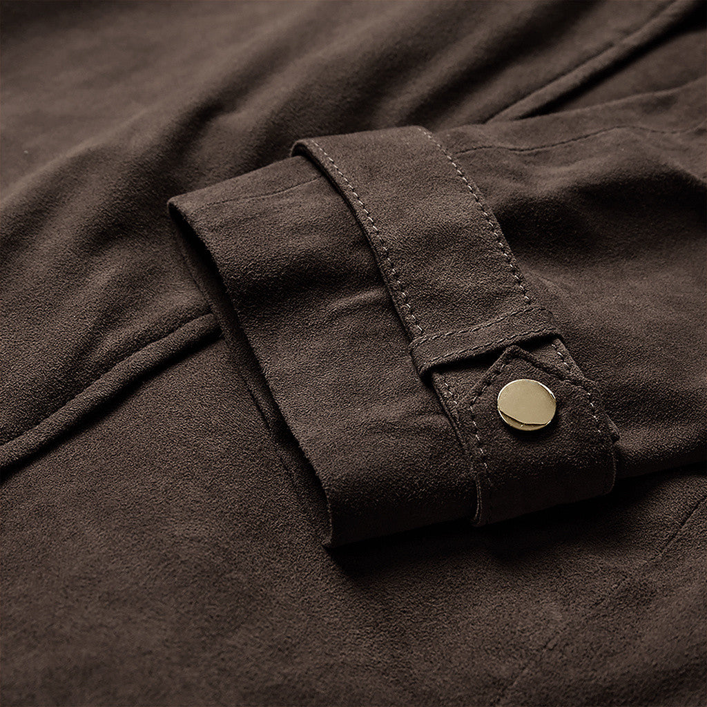 Depeche 51310 Naomi trench coat suede deer