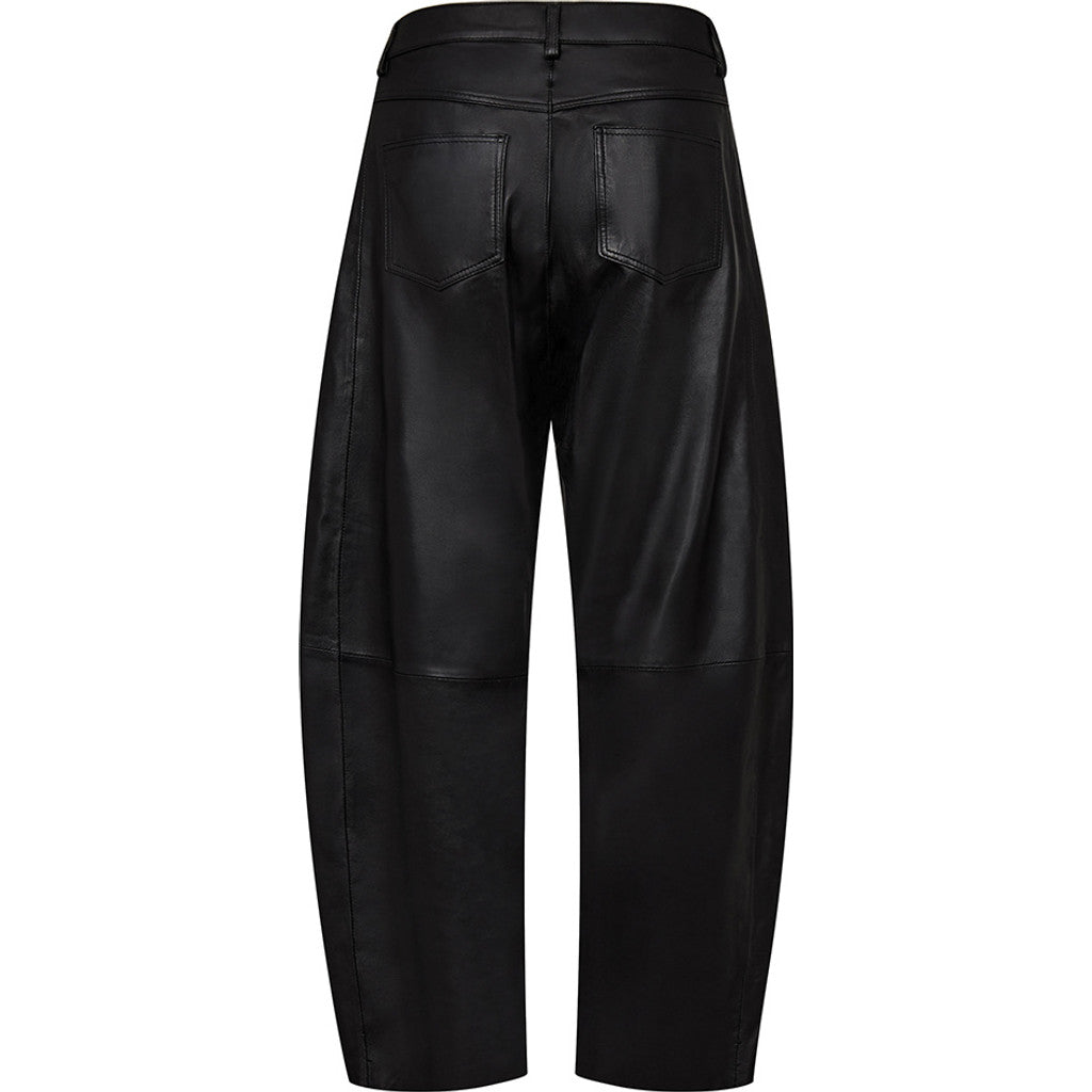 Depeche 51394 Boel barrel pants leather black