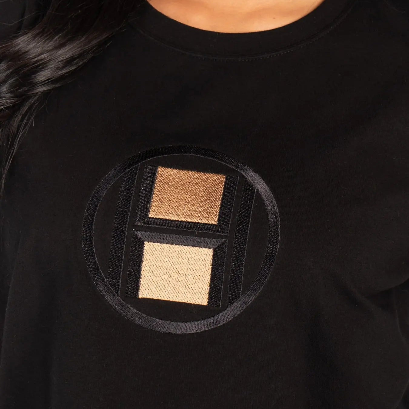 HÈST 1010170510 LOGO T-shirt black