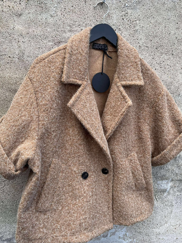 By Engbork Edith jakke SS camel