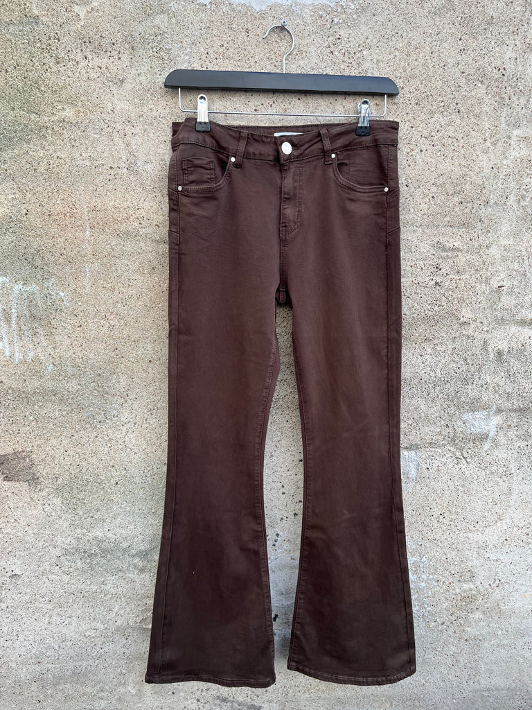 By Engbork DJ2713 jeans flare brown