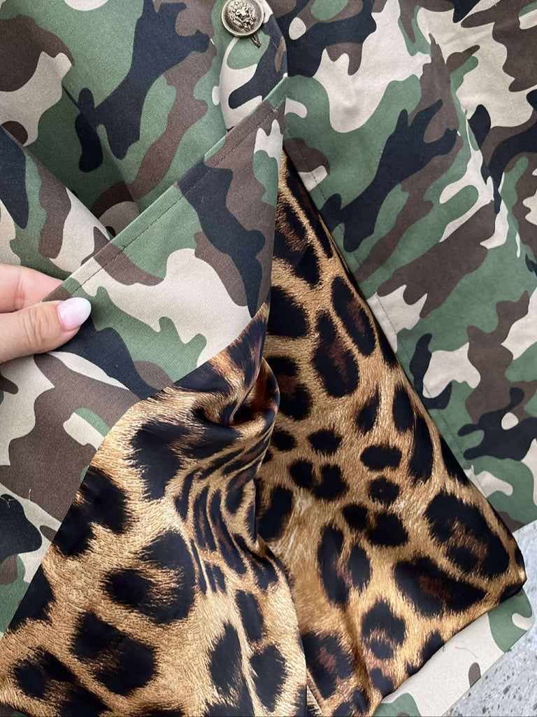 Design By Laerke jakke lang camu