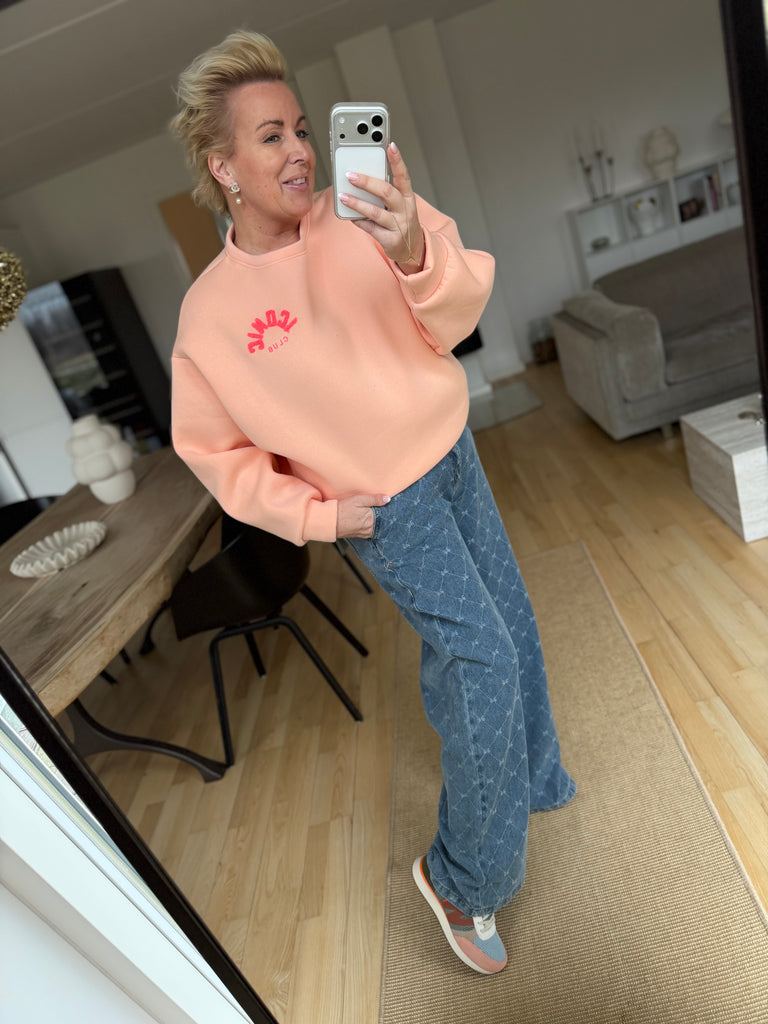 By Engbork Iconic sweat peach