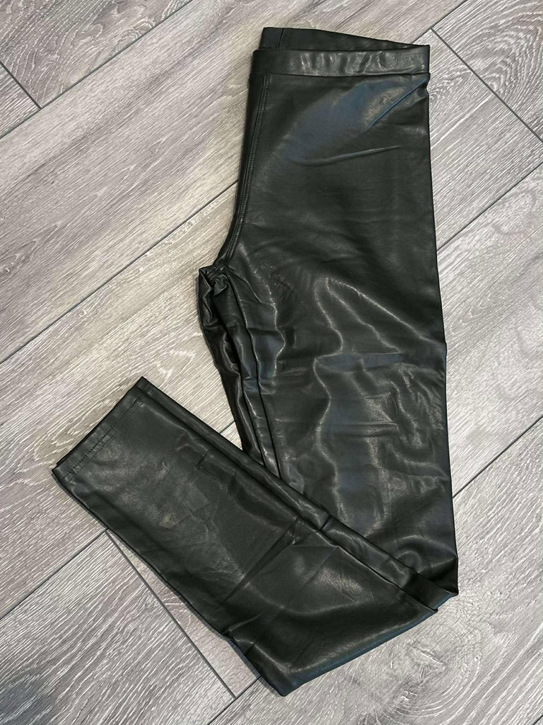 By Engbork Norfy coated leggins olive