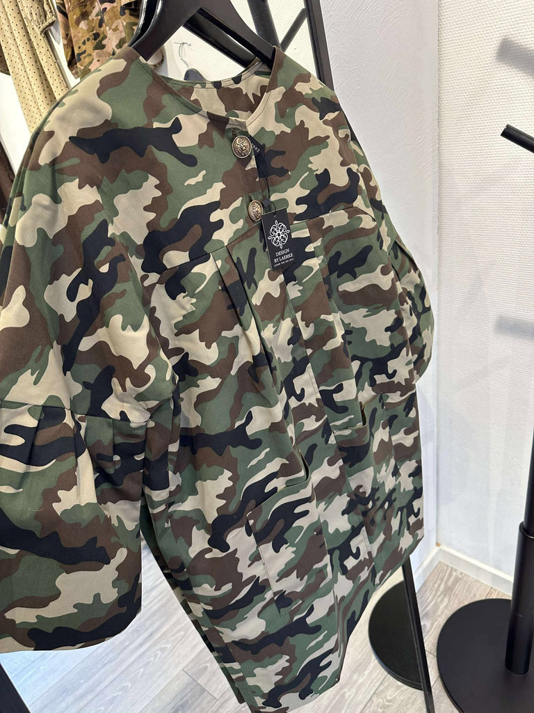 Design By Laerke jakke lang camu