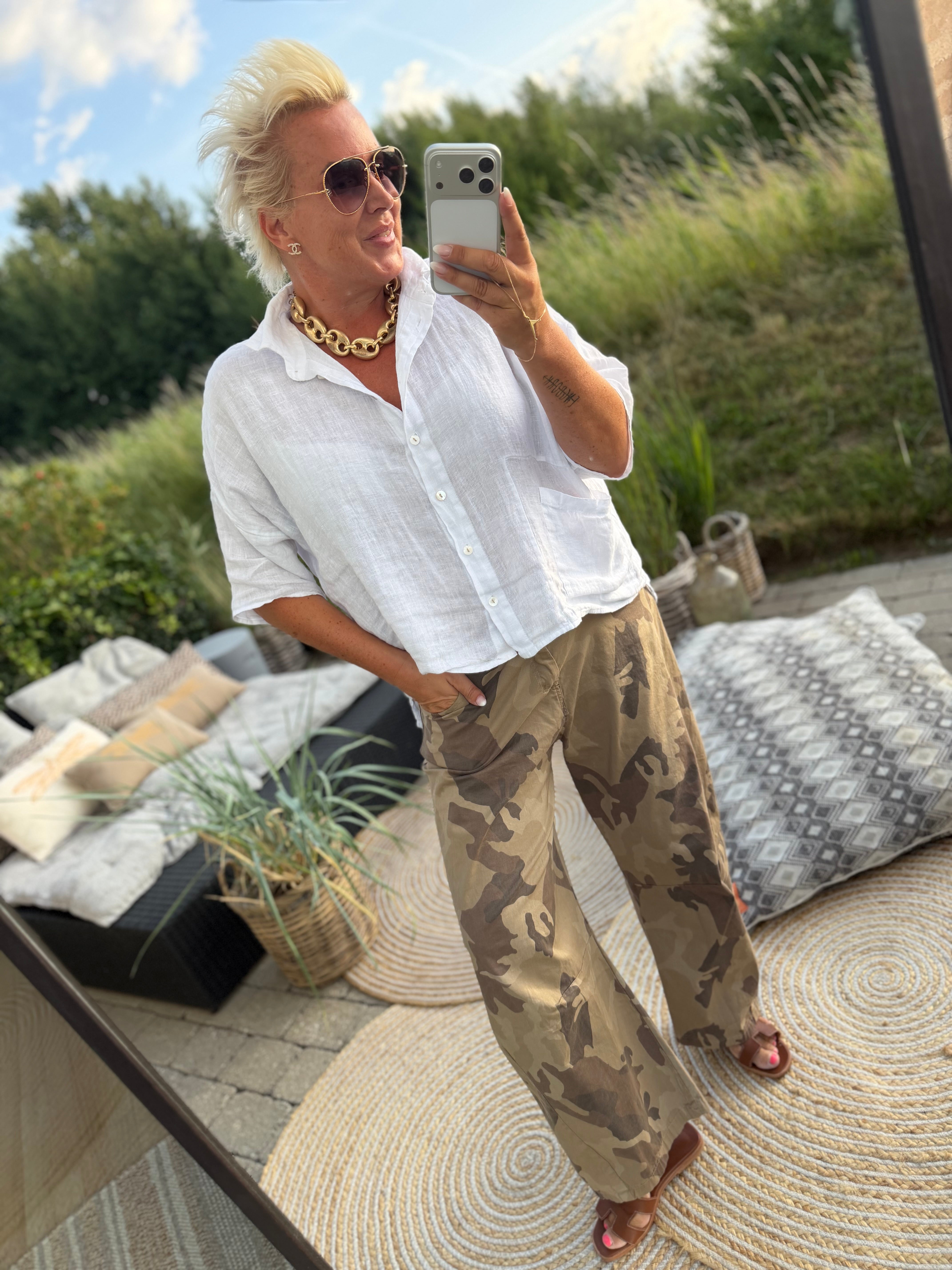 CABANA Living Judy shirt white