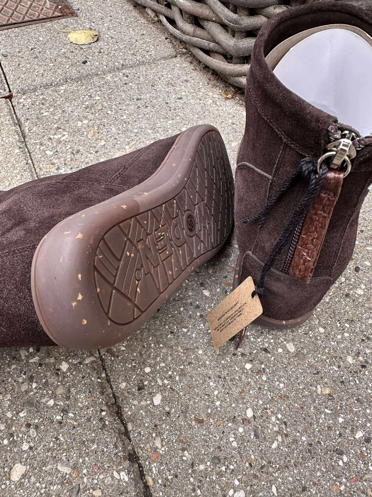 Woden WS104 Emmy suede støvle chocolate